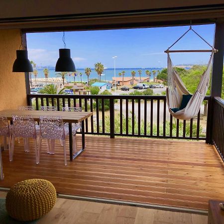 Appartement Climatise Refait A Neuf - Vue Mer Saint-Tropez - Piscine- 50M Plage Gassin Zewnętrze zdjęcie